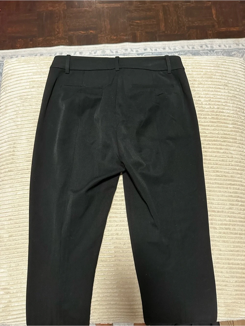 J. Crew Black High-Waist Dress Pants